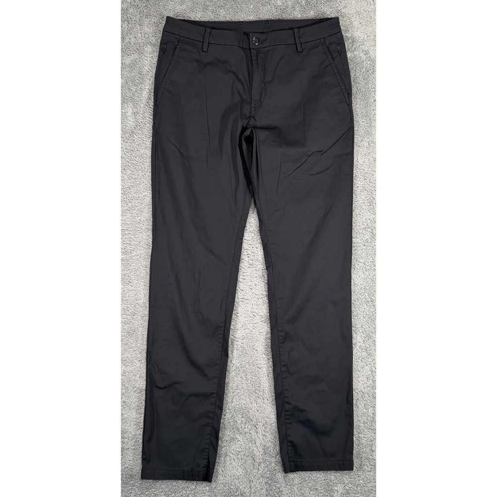 Birddogs Pants Mens 34x33* Dark Blue Chino Performance Cotton Stretch Casual